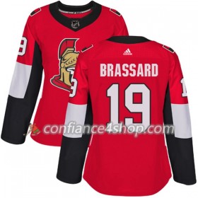 Adidas Maillot de Hockey Ottawa Senators Derick Brassard 19 2017-2018 Rouge Authentic - Femme